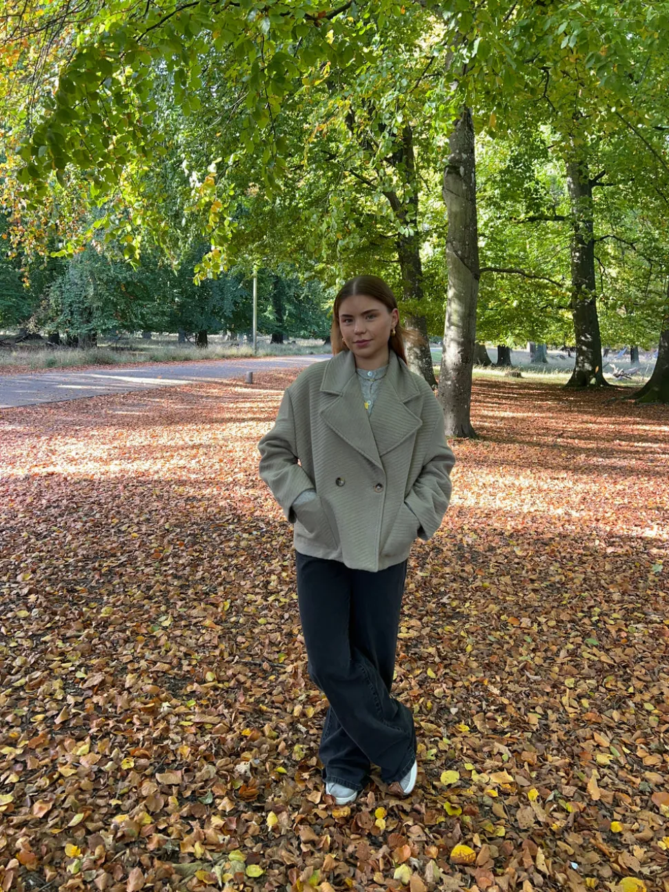 Adriana frakke - Sage grøn
