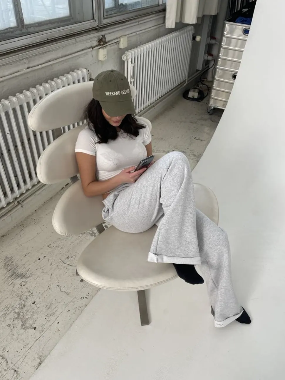 Cassie sweatpants - grå melange