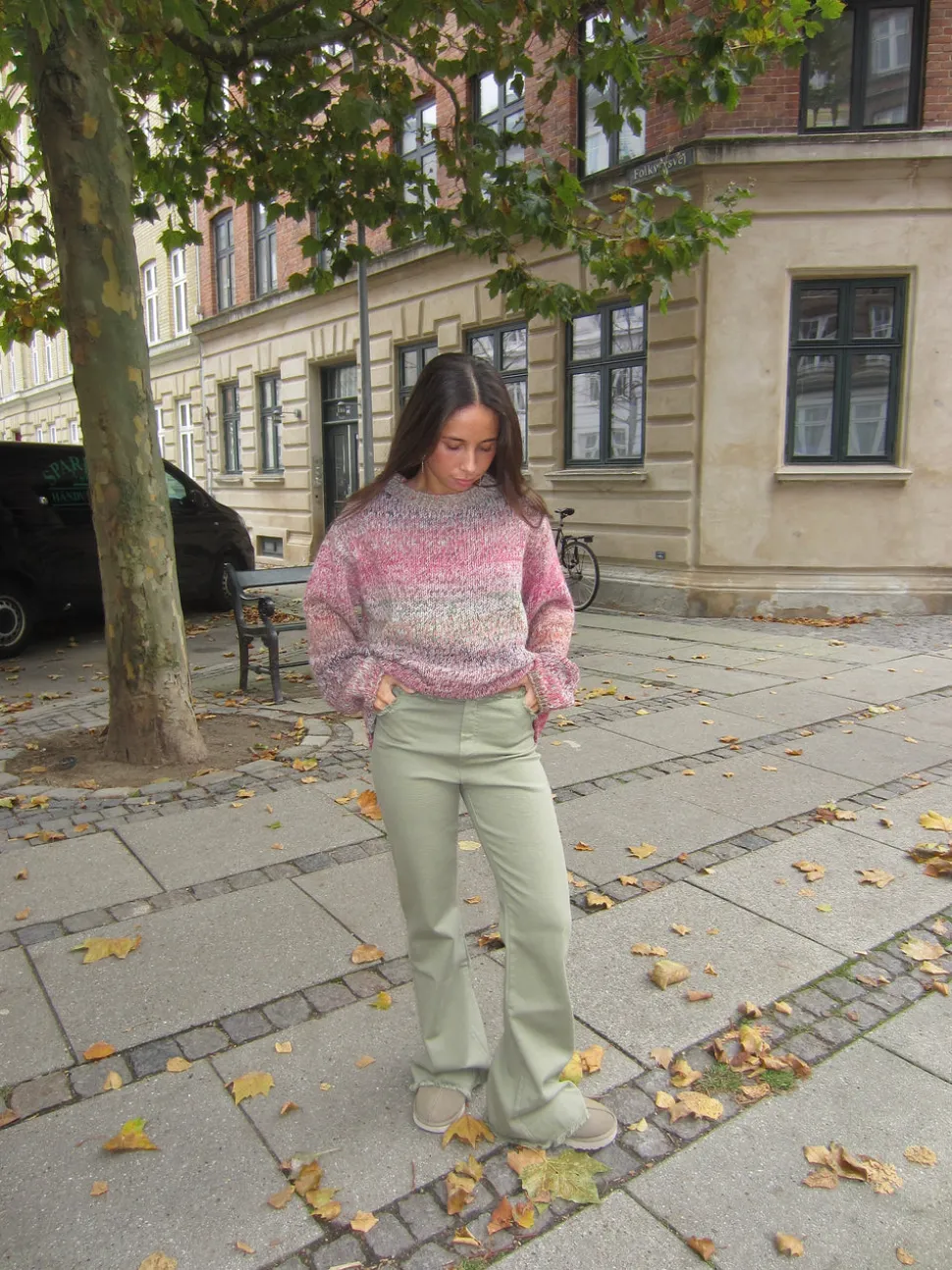 Neola jeans - Kaki