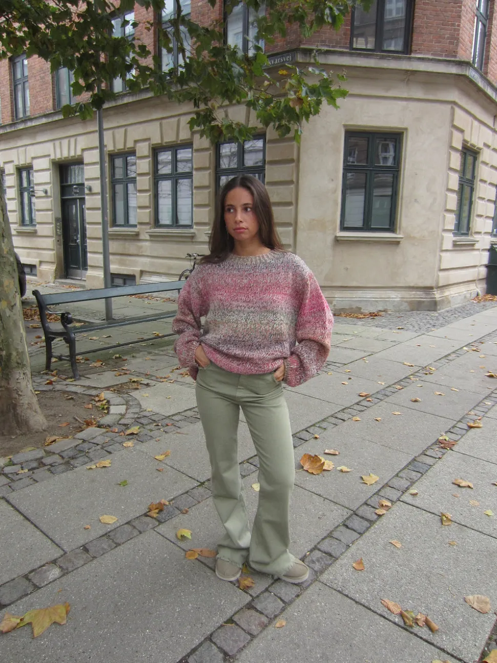Neola jeans - Kaki