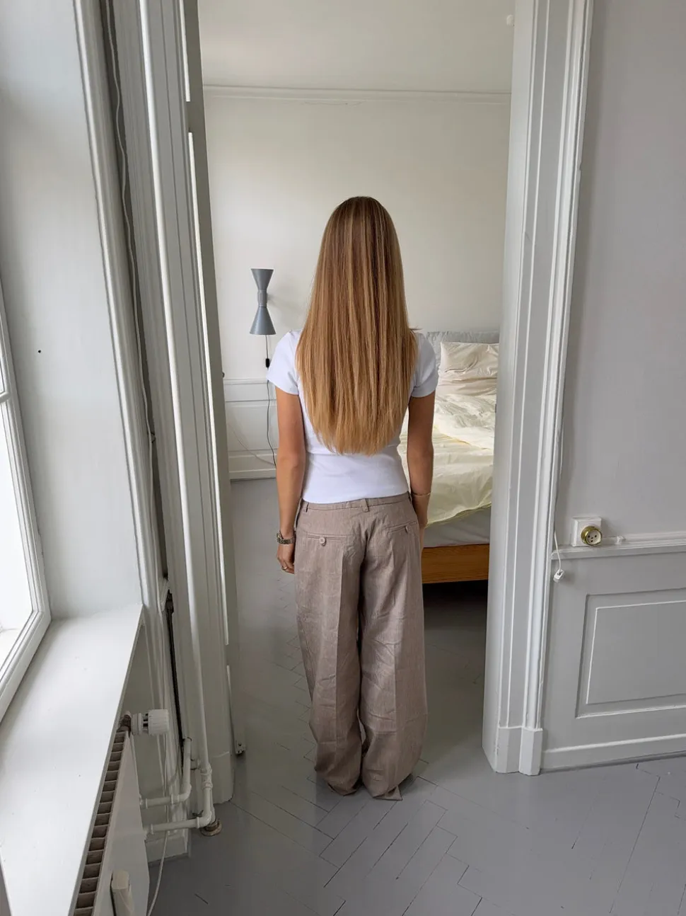 Salva suit bukser - Taupe