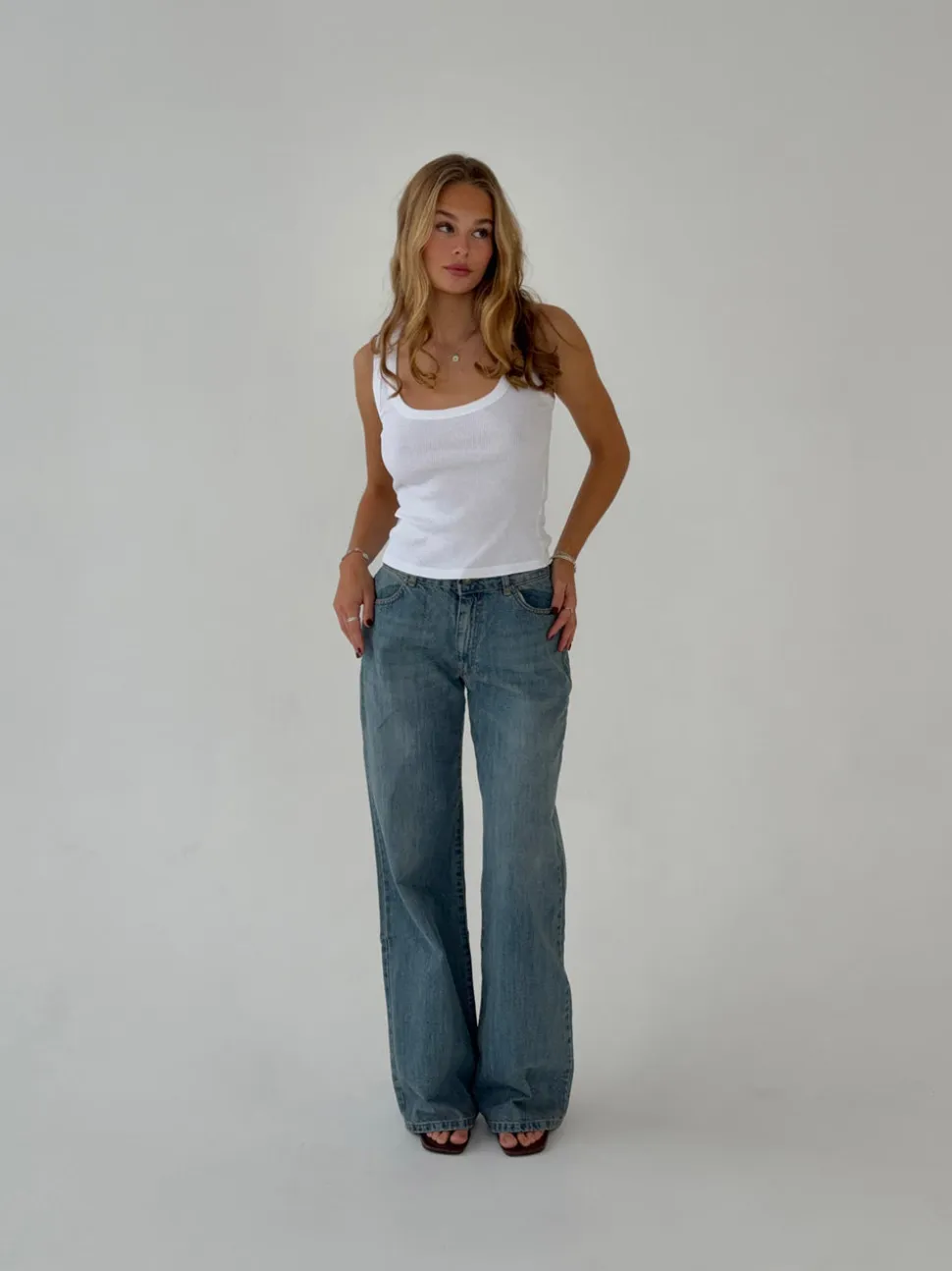 Samara jeans - Blå denim