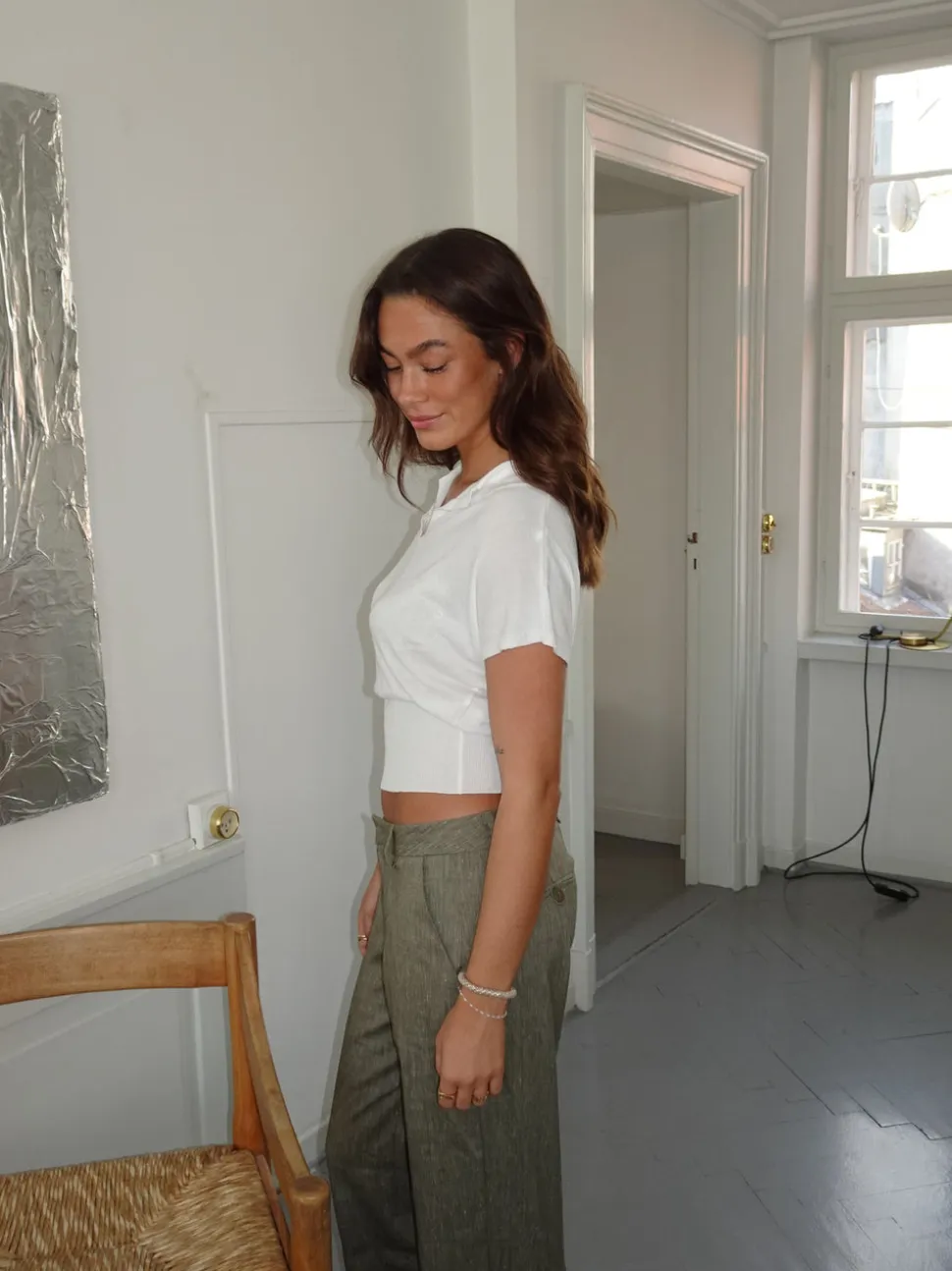 Tatiana polo t-shirt - Hvid