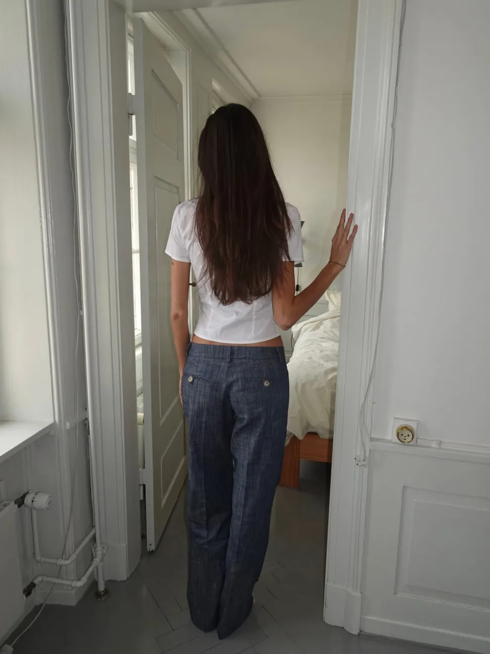 Uma suit bukser - Blå